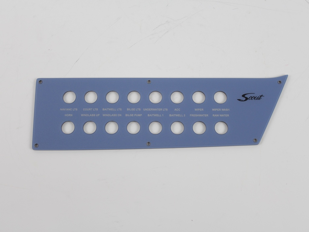 Scout 255 & 275 LXF Switch Panel 2017-2022 | Flounder Pounder Marine